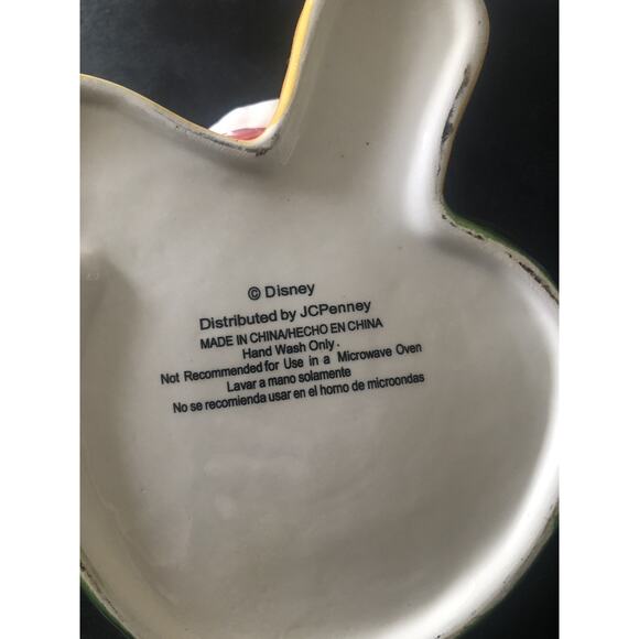 Vintage Disney Santa Clause Mickey Mouse Christmas Cookie Jar Holiday Decor READ - Picture 10 of 11